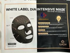 Mặt Nạ Giấy Dưỡng Trắng Căng Mịn Rmon White Label Dia Intensive Mask 25ml