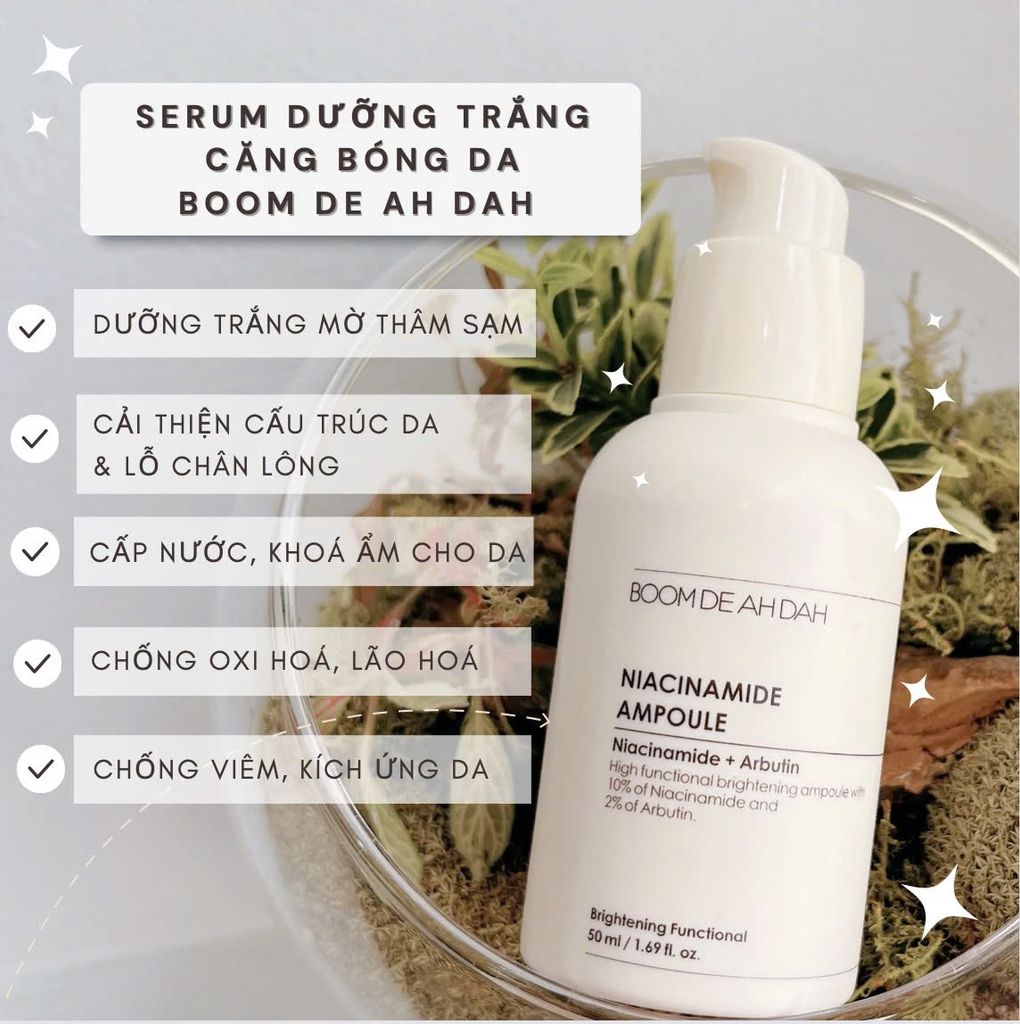 Tinh Chất Boom De Ah Dah Cấp Nước, Dưỡng Ẩm Chuyên Sâu 50ml