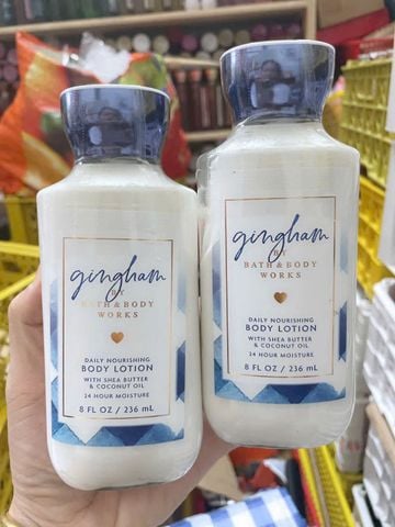BBW - Body Lotion 236ml #Gingham (Mẫu mới)