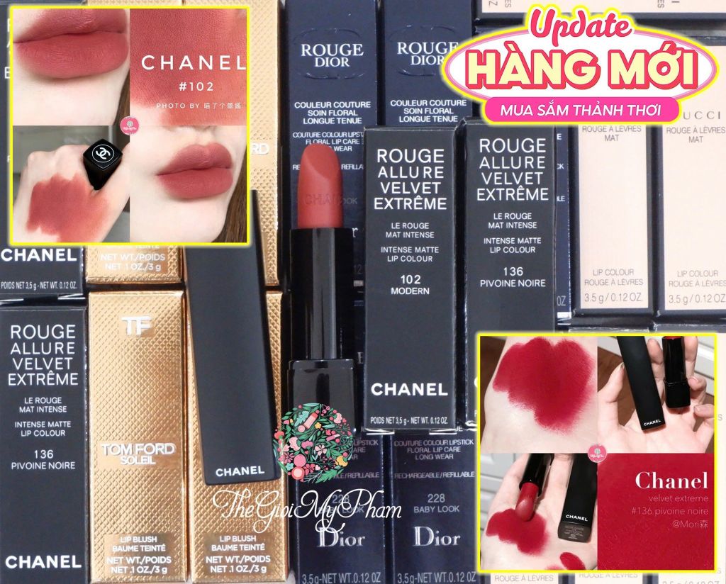 Son Chanel Velvet Extremme #102 - ko tđ