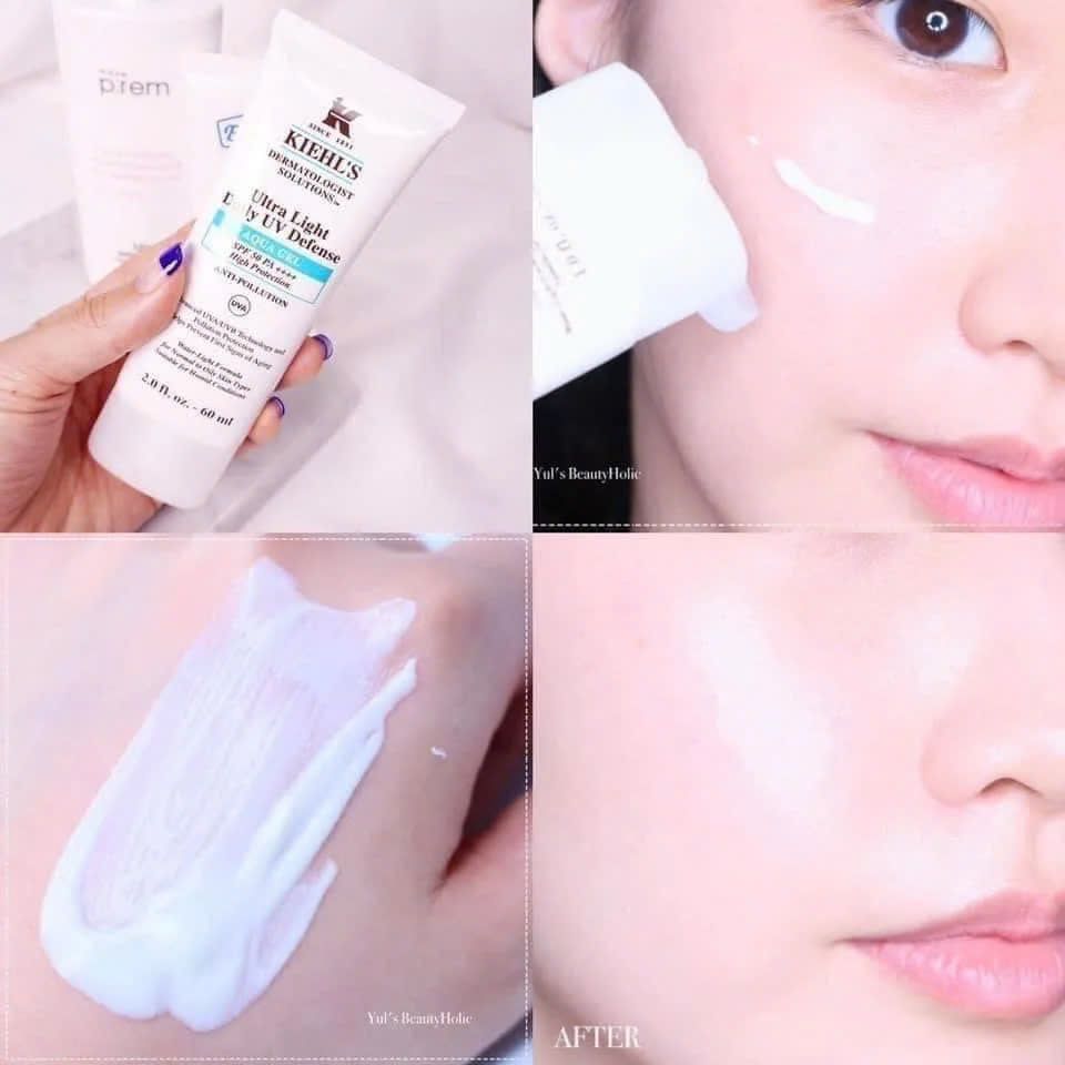 Kiehls - KCN Ultra Light Daily UV Defense 60ml #Aqua Gel (Ko tđ)