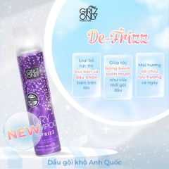 Dầu Gội Khô Girlz Only Dawn De-Frizz 200ml #Tím-Hết Bết Rối