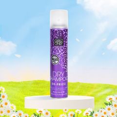 Dầu Gội Khô Girlz Only Dawn De-Frizz 200ml #Tím-Hết Bết Rối