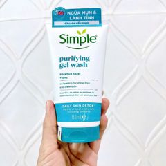 Simple - SRM Purifying Gel Wash Daily Skin Detox 150ml