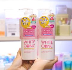 Sữa Tắm White Conc Sakura Body Shampoo 600m