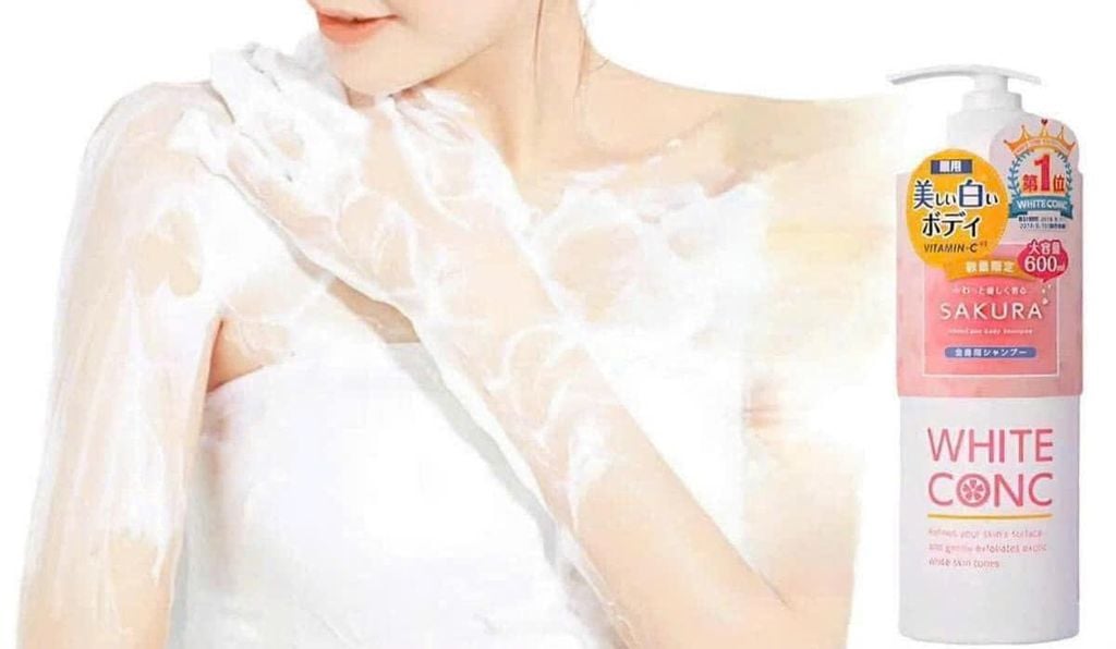 Sữa Tắm White Conc Sakura Body Shampoo 600m