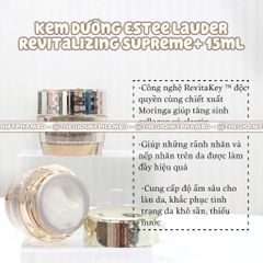 Estee Lauder - Revitalizing Supreme+ Youth Power Soft Creme 15ml (Ko Hộp)