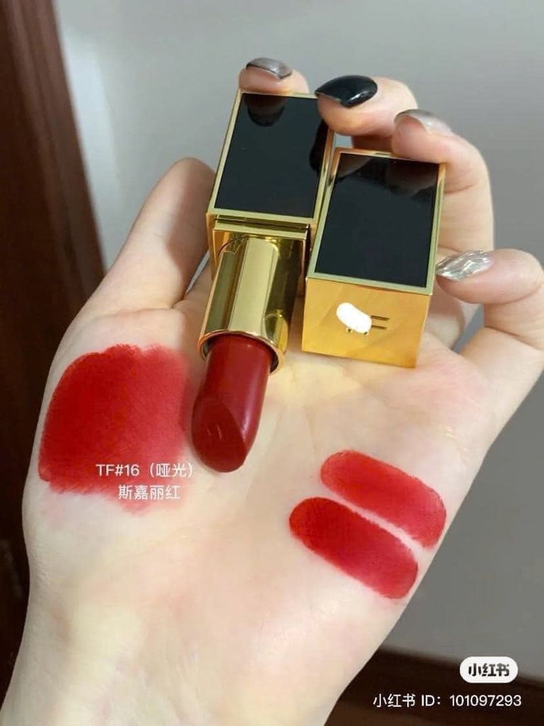 Son TOMFORD #16 Scarlet Vỏ Đen ( Ko Tđ )