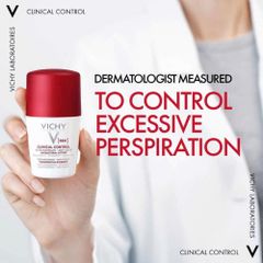 Lăn Khử Mùi Vichy Clinical Control 96h 50ml (Đỏ)