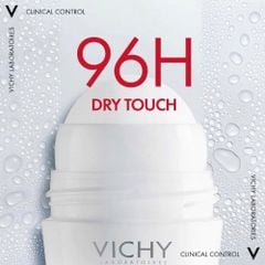Lăn Khử Mùi Vichy Clinical Control 96h 50ml (Đỏ)