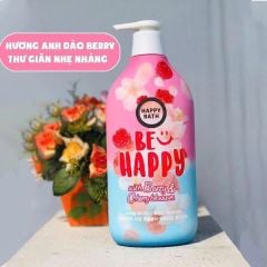 Sữa Tắm Happy Bath 900g #Berry & Cherry Blossom