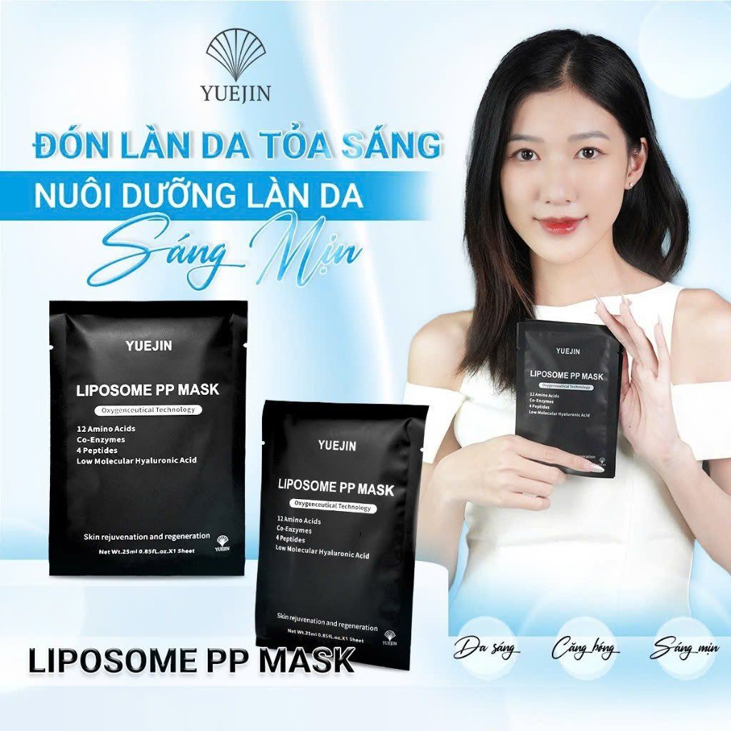 Mặt Nạ Yuejin Liposome PP Mask Phục Hồi, Cấp Ẩm Đa Tầng 25ml