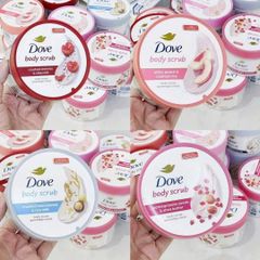 Kem Tẩy Da Chết Body DOVE 298g #Đào