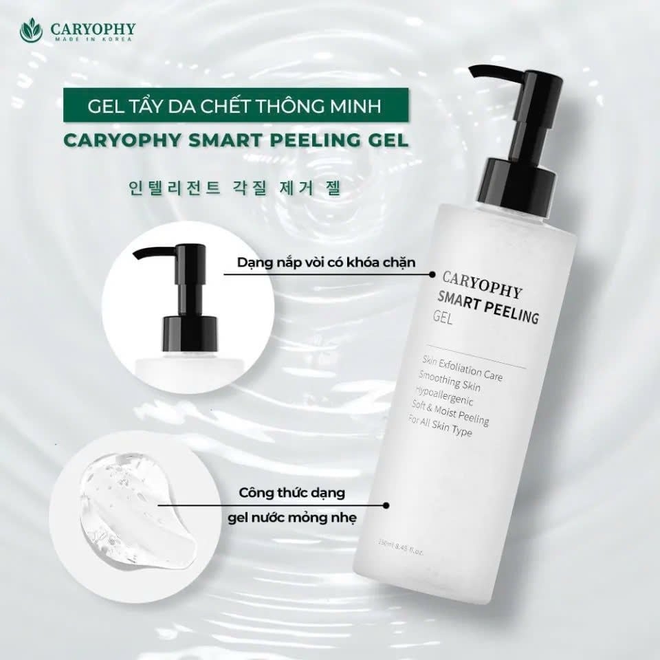 Caryophy - Gel Tẩy Tế Bào Chết Ngăn Ngừa Mụn Smart Peeling Gel 250ml