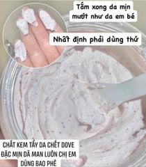 Kem Tẩy Da Chết Body DOVE 298g #Cherry