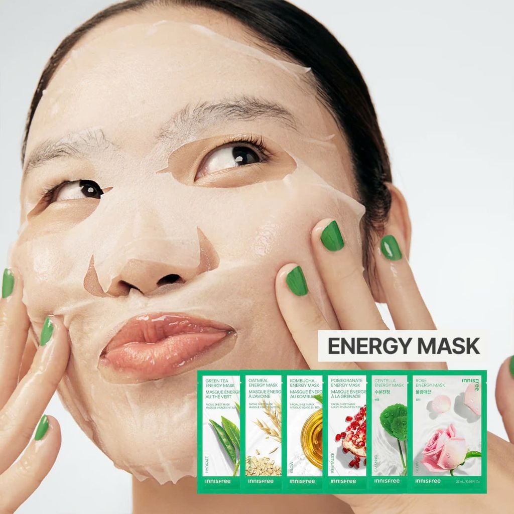 Mặt Nạ Innisfree Energy #Rose