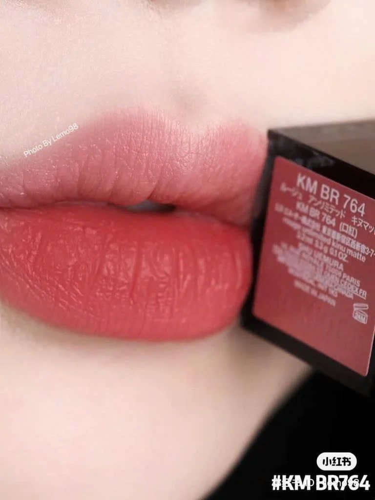 Son Thỏi Shu Uemura Unlimited Kinu Matte # KM BR 764 (Ko Tđ)