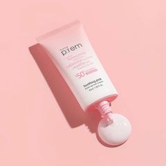 Kem Chống Nắng Make p:rem Soothing Pink Tone Up Sun Cream 50ml