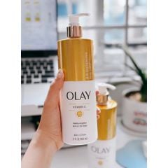 Dưỡng Thể Trắng Da Olay Vitamin C + B3 502ml (Vàng)