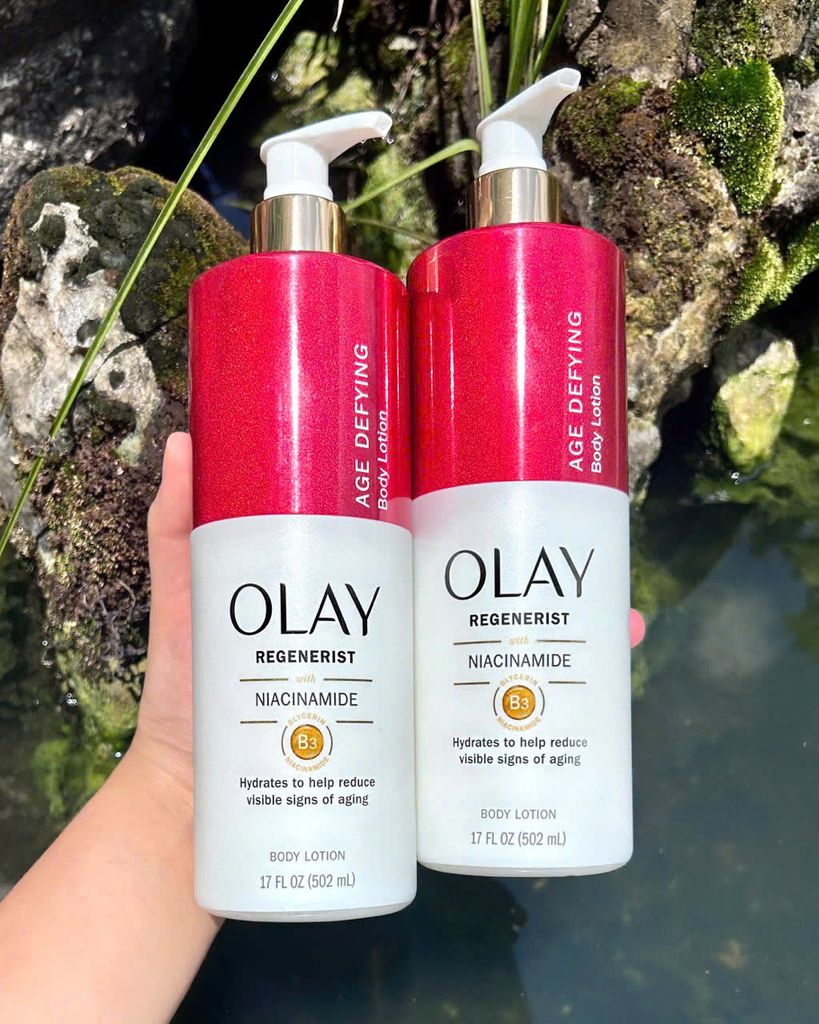Dưỡng Thể Olay Regenerist Niacinamide B3 502ml (Đỏ)