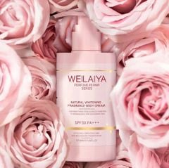 Dưỡng Trắng Nâng Tông Da Weilaiya Natural Whitening Fragrance Body Cream 200ml