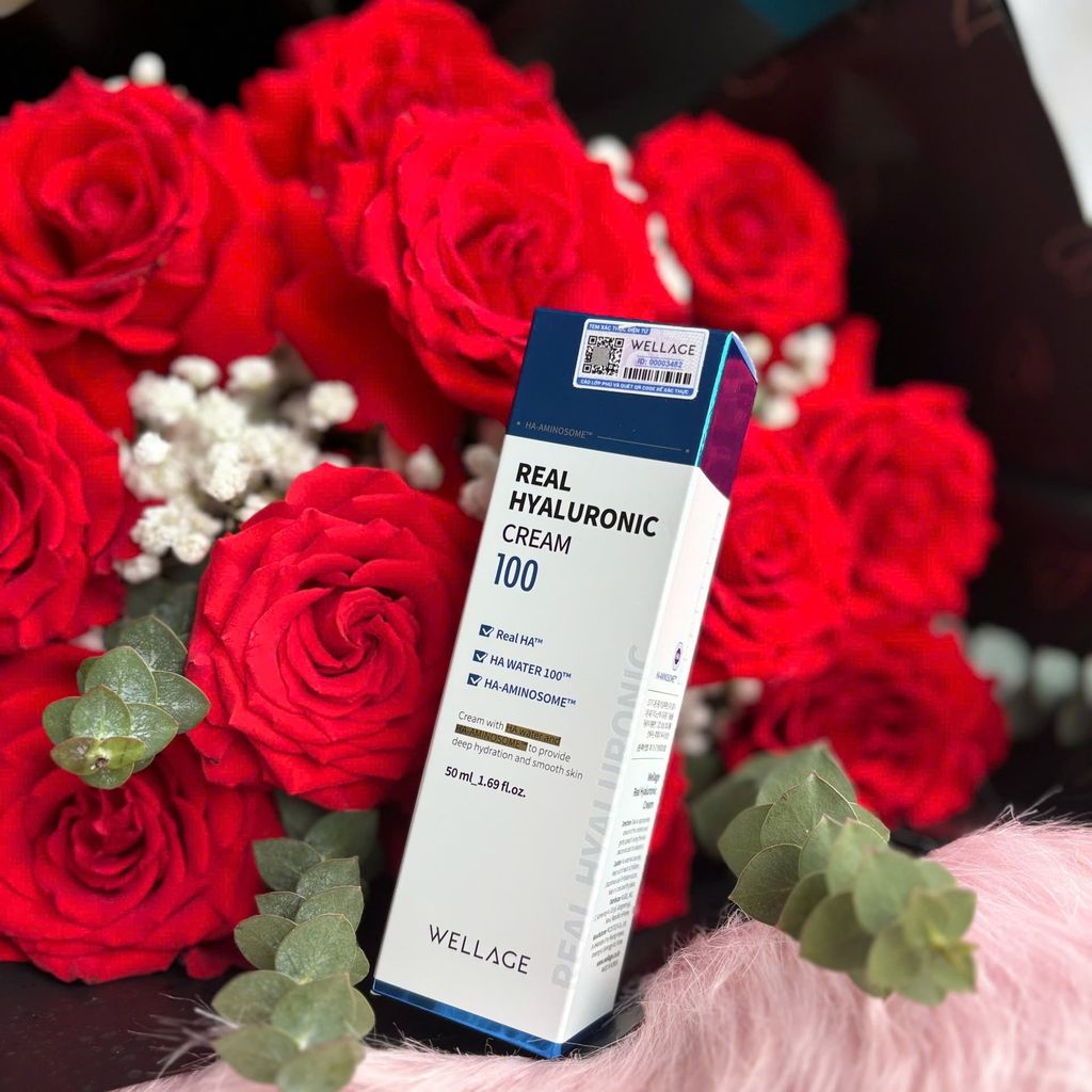 Kem Dưỡng Ẩm Wellage Real Hyaluronic Cream 100 50ml