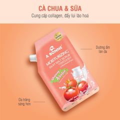 Muối Tắm A Bonné Moisturizing Whitening Arbutin 350g (Cà Chua)