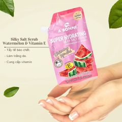 Muối Tắm Tẩy Da Chết A Bonné Whitening Kojic Acid 350g (Dưa Hấu)