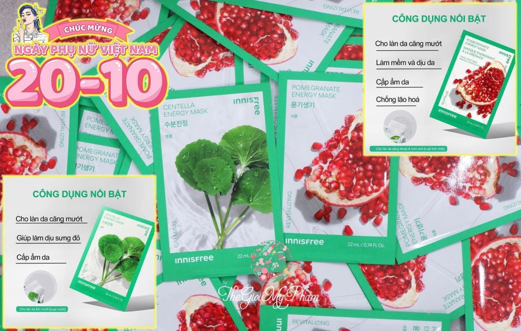 Mặt Nạ Innisfree Energy #Centella