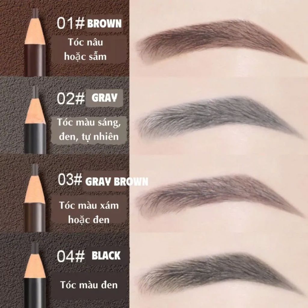 Chì Xé Wodwod #03 Grayish Brown