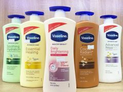 Sữa Dưỡng Thể Vaseline Intensive Care Soothing Hydration 725ml #Xanh Lá