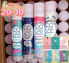 Dầu Gội Khô Colab Dry Shampoo 200ml #Overnight Renew