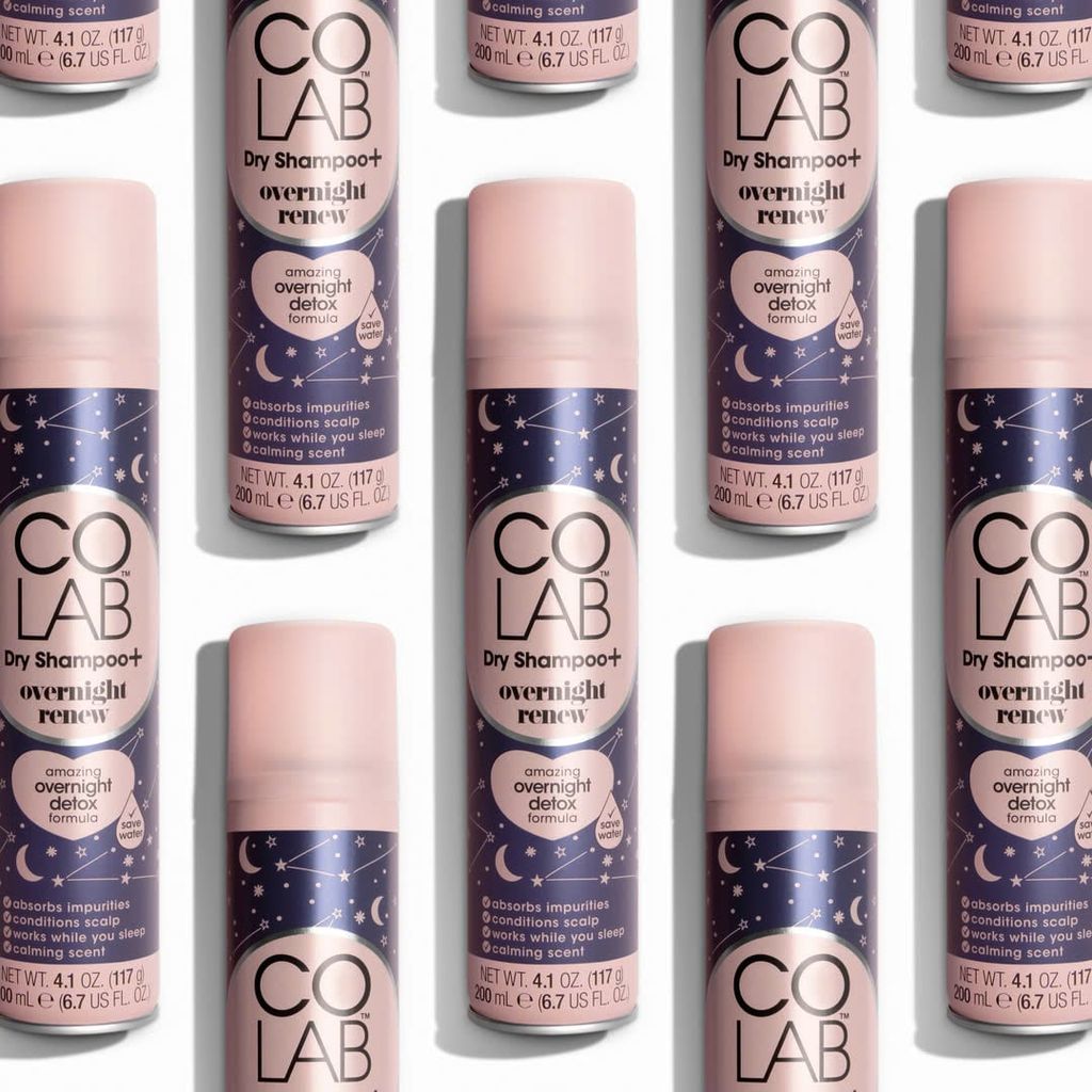 Dầu Gội Khô Colab Dry Shampoo 200ml #Overnight Renew