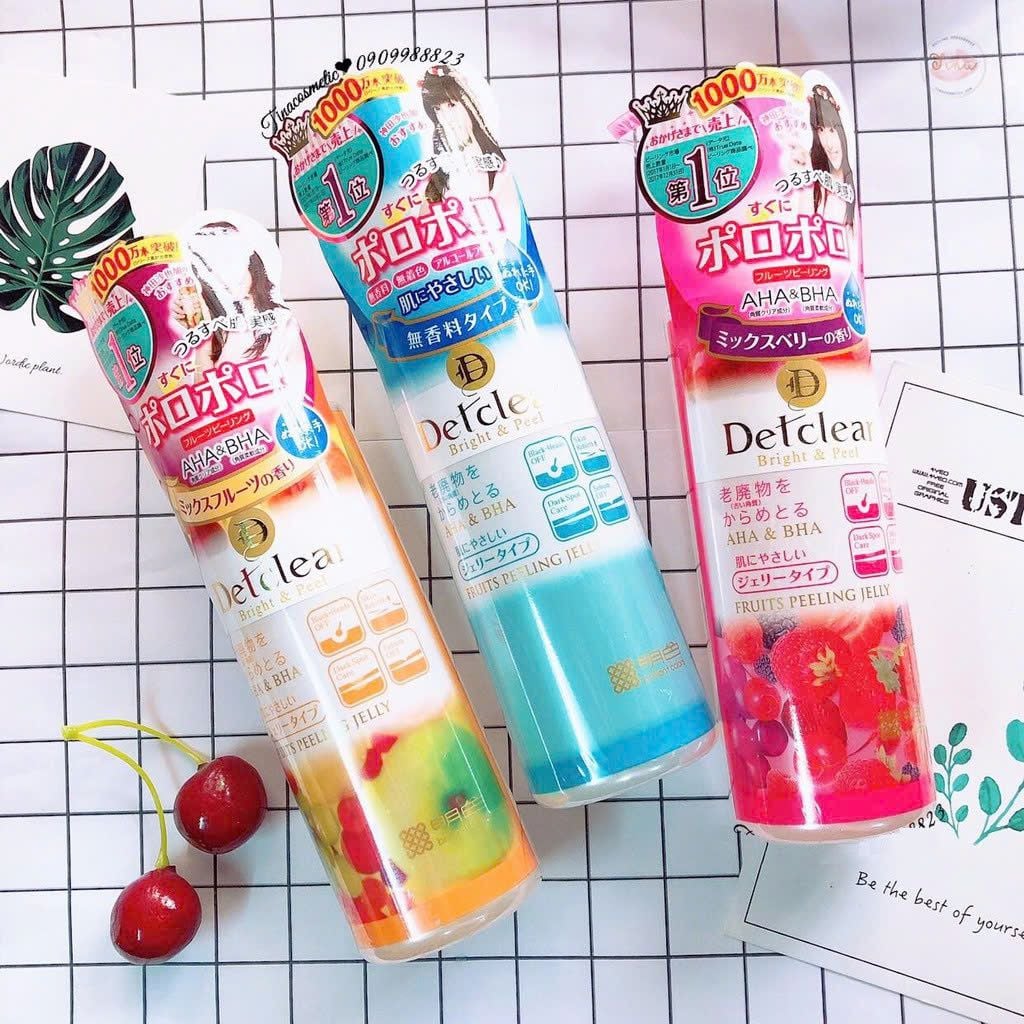 Gel Tẩy Da Chết Detclear Nhật (Chai Vàng)