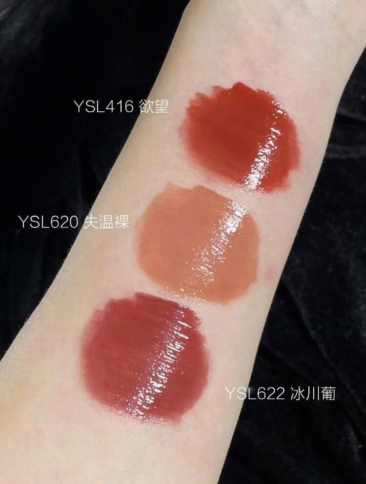 Son YSL The Inks Vinyl Cream ( Trái Tim ) #416 (Ko Tđ)