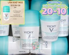 Lăn Khử Mùi Vichy Pháp ( Nắp xanh)