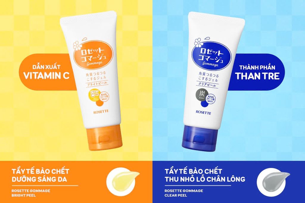 Tẩy Tế Bào Chết Rosette Gommage Peeling Gel 120gr #Xanh