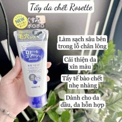 Tẩy Tế Bào Chết Rosette Gommage Peeling Gel 120gr #Xanh