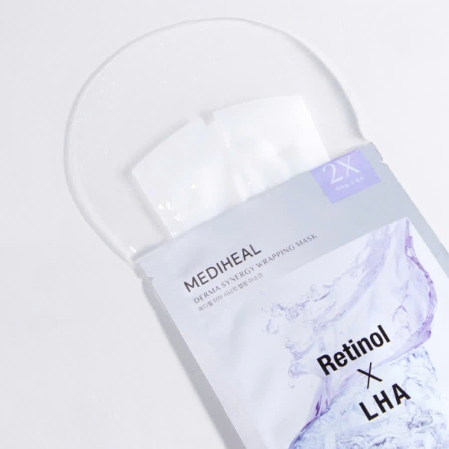 Mặt Nạ Mediheal Derma Synergy Wrapping Mask #Retinol & LHA