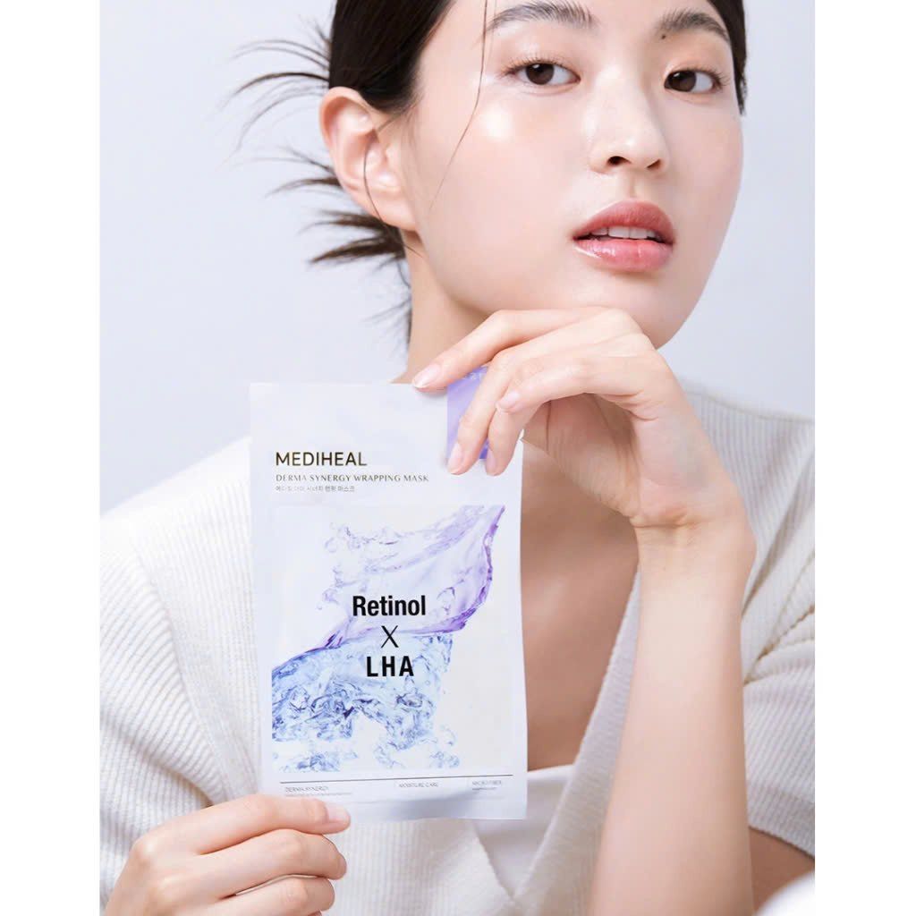 Mặt Nạ Mediheal Derma Synergy Wrapping Mask #Retinol & LHA