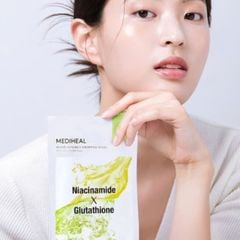 Mặt Nạ Mediheal Derma Synergy Wrapping Mask #Niacinamide & Glutathione