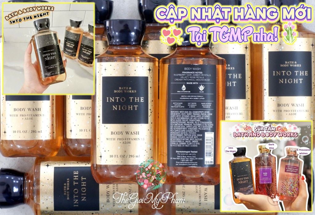 BBW - Gel Tắm 295ml #Into The Night
