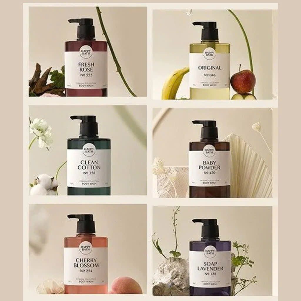 Sữa Tắm Thơm Mềm Da Happy Bath Original Collection Body Wash 910g #Original