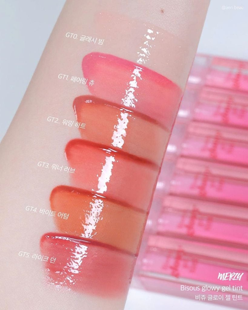 Son Merzy Bisous Glowy Gel Tint 4g