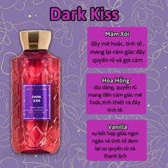 Gel Tắm Bath & Body Works #Dark Kiss 295ml
