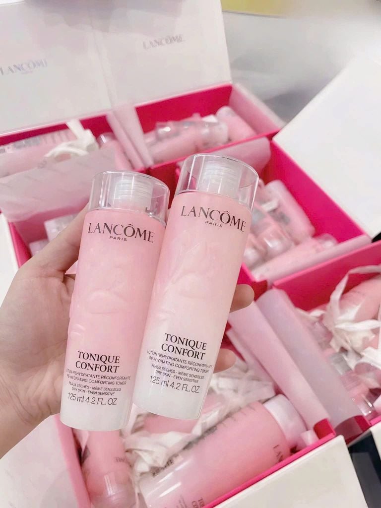 Nước Hoa Hồng Cấp Ẩm Dịu Da Lancome Tonique Confort Toner 125ml (Mẫu Mới)