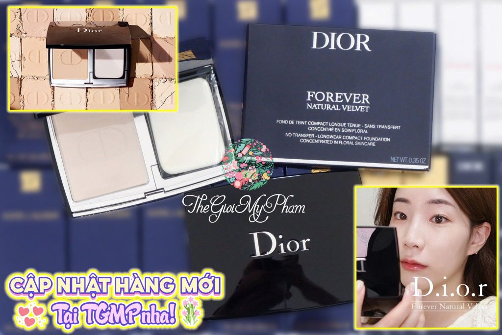 Phấn Phủ Dior Forever Natural Velvet 10g #2N (Ko Tđ)