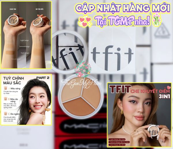 Kem Che Khuyết Điểm Tfit Cover Up Pro Concealer 15g 01