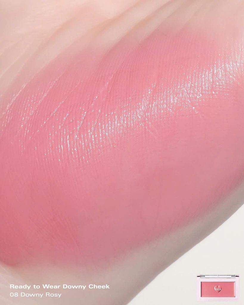 Phấn Má Kem Bbia Ready To Wear Downy Cheek #08 Downy Rosy