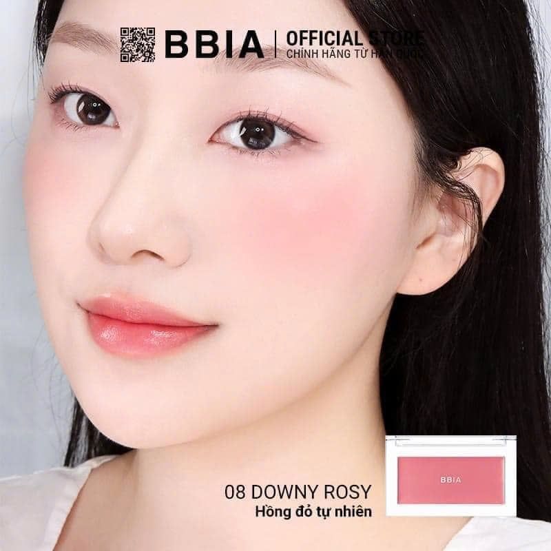 Phấn Má Kem Bbia Ready To Wear Downy Cheek #08 Downy Rosy